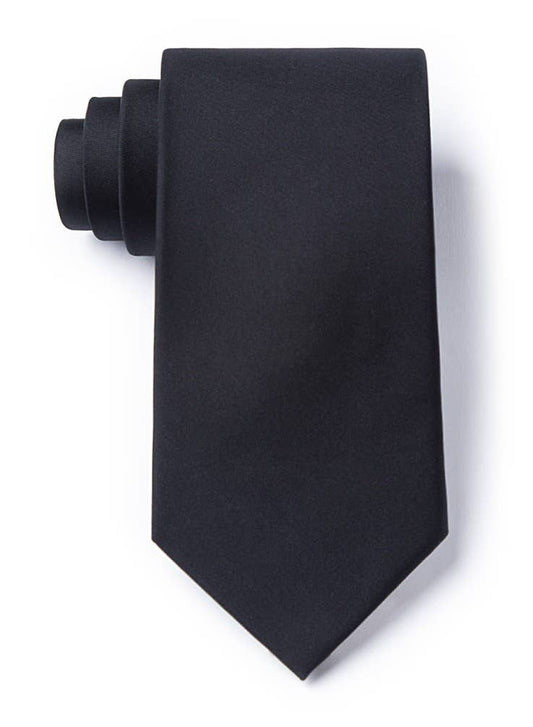 Classic Black Tie 100% Silk