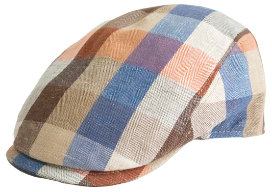 Churchill Plaid Flat cap
