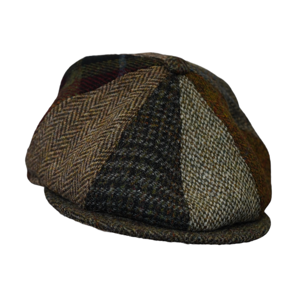 Harris Tweed Panel Cap – The Smokin' Gentleman1