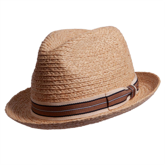 Elias Straw Fedora Hat