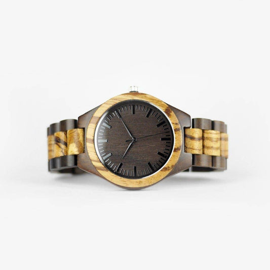 Classic - Zebra Wood - Men's Watch