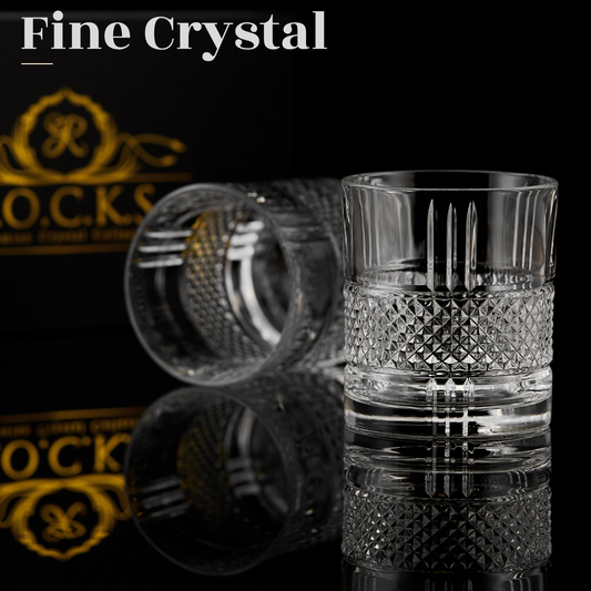 The Privilege Collection - Reserve Glass Edition by R.O.C.K.S. Whiskey Chilling Stones