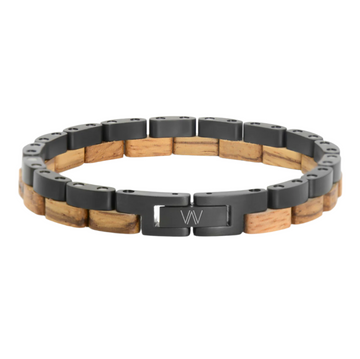 Exotic Zebra - Black Steel - Bracelet