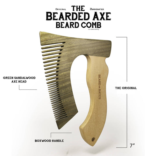 THE BEARDED AXE BEARD COMB - ORIGINAL