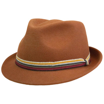 Maverick Wool Felt Trilby - Whiskey
