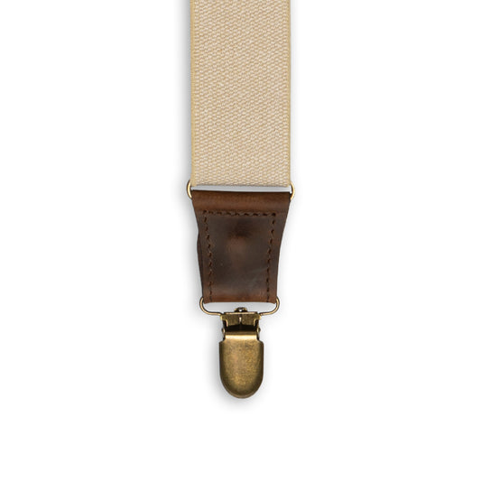 Crazy Horse Flex Brown Wide Suspenders No. F2115