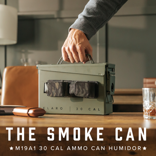 The Smoke Can - 30 Cal Humidor by Case Elegance