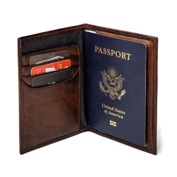 Leather Passport Wallet