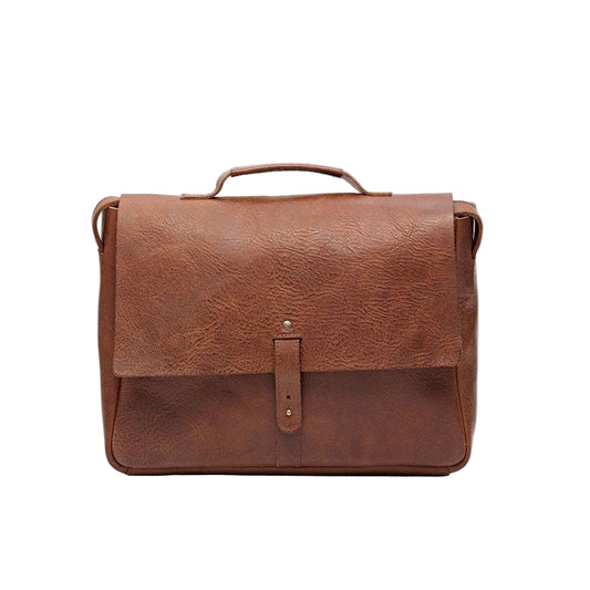 Leather Messenger Bag