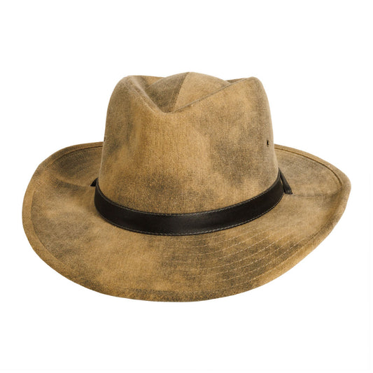 Fuji Distressed Cotton Outback Hat