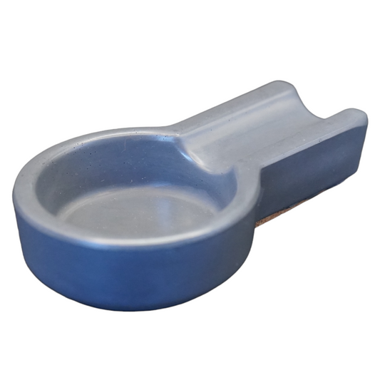 Solid Gray Concrete Small Cigar Ashtray