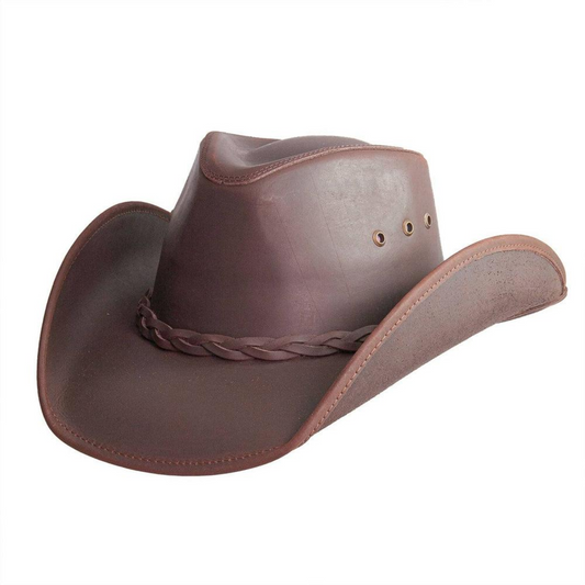 Hollywood Leather Cowboy Hat