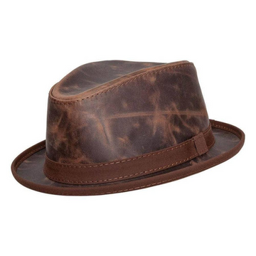 SoHo Leather Fedora