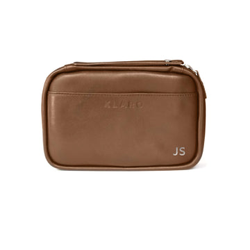 Brown Flint Travel Leather Cigar