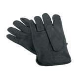 Men's Full Grain Deerskin Gloves Black